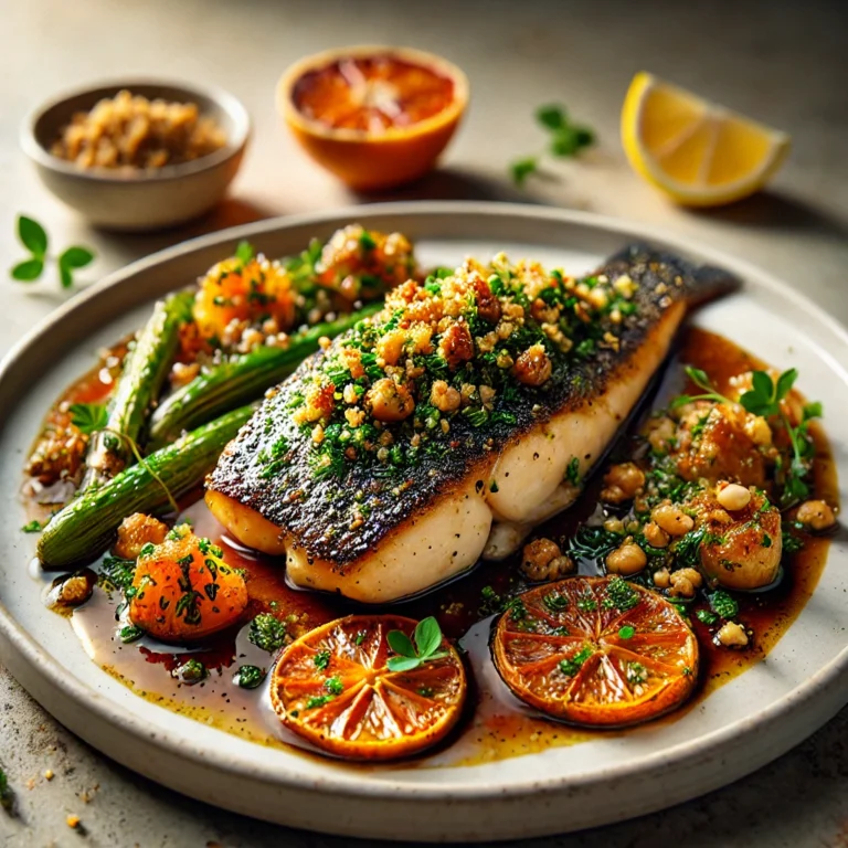 Easy Fish Recipe: Citrus Coffee-Glazed Fish